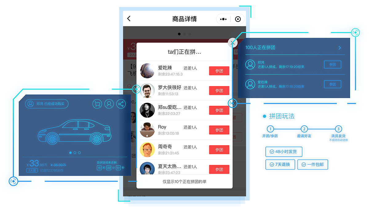 智能名片+小程序   连接微信十亿用户_移动商城